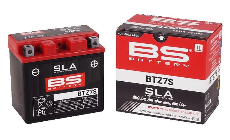 Yamaha Race [BS BATTERY] - SLA Wartungsfreie Batterie Werkseitig aktiviert - BTZ7S (FA)