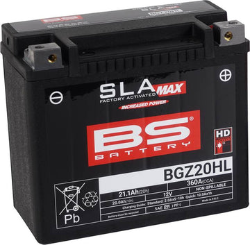 Moto Guzzi Quota 1100 [BS BATTERY] - SLA Underhållsfritt batteri fabriksaktiverad - BGZ20HL