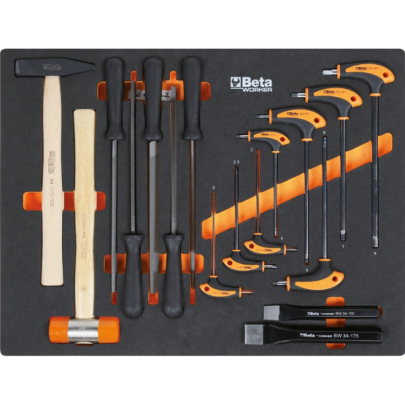 BETA TOOLS C45PRO 2.0 W Werkstatteinrichtung mit 268 Beta Worker Universalwerkzeugen