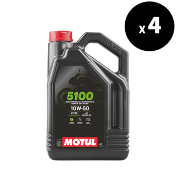 5100 4T 10W50 MOTOR OIL 4L - 4 PACK [MOTUL]