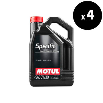 Specifik motorolja 0W30 5L 4-Pack [Motul]
