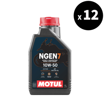 NGEN 7 4T motor oil 10W -50 1L - 12 pack [Motul]