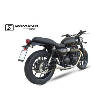 Triumph Street Twin [IXIL] - Slip On Ironhead Conical Schalldämpfer (rechts + links)