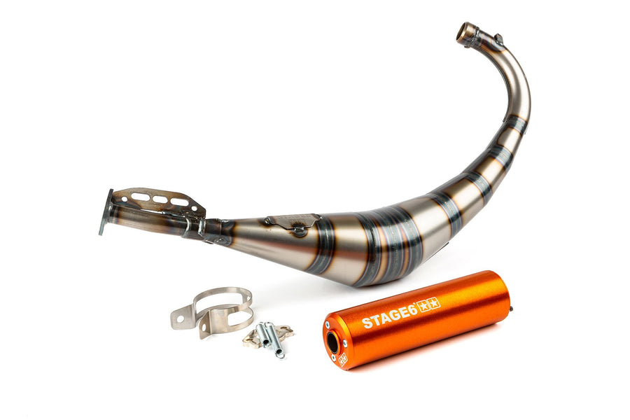 Aprilia RX Factory 50 2T - Avgas Streetrace CNC Orange