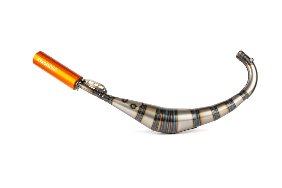 Aprilia RX 50 2T D50B1 [2006–] - Exhaust Streetrace CNC Orange