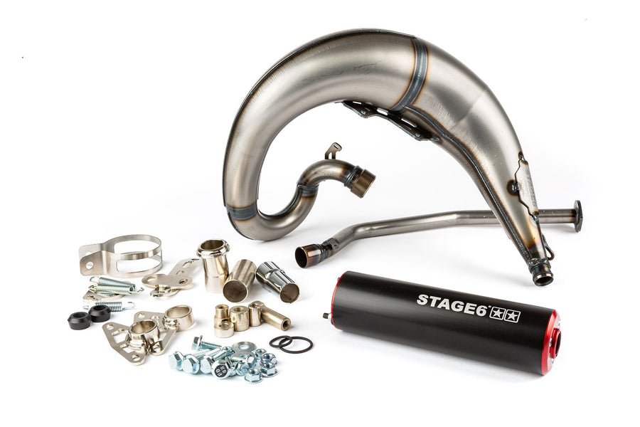 Aprilia SX 50 2T - Streetrace avgas röd svart