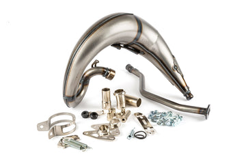 Yamaha DTX SM 50 2T AM6 [2004–] - Auspuff Streetrace High Mount CNC Rot Schwarz