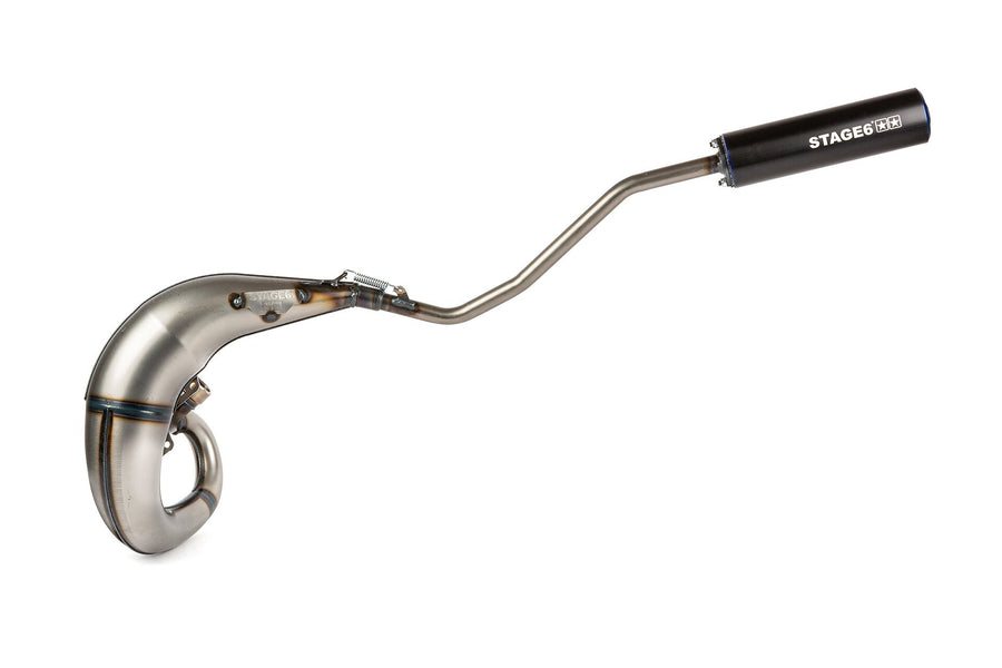 Beta RR SM 50 2T - Exhaust Streetrace High Mount vänster blåsvart