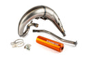 Beta RR SM 50 2T - Exhaust Streetrace High Mount vänster orange