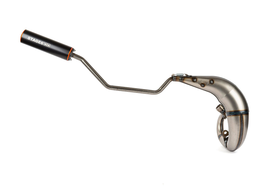 Sherco SE-R 50 2T [2013–2017] - Auspuff Streetrace Highmount CNC Orange Schwarz