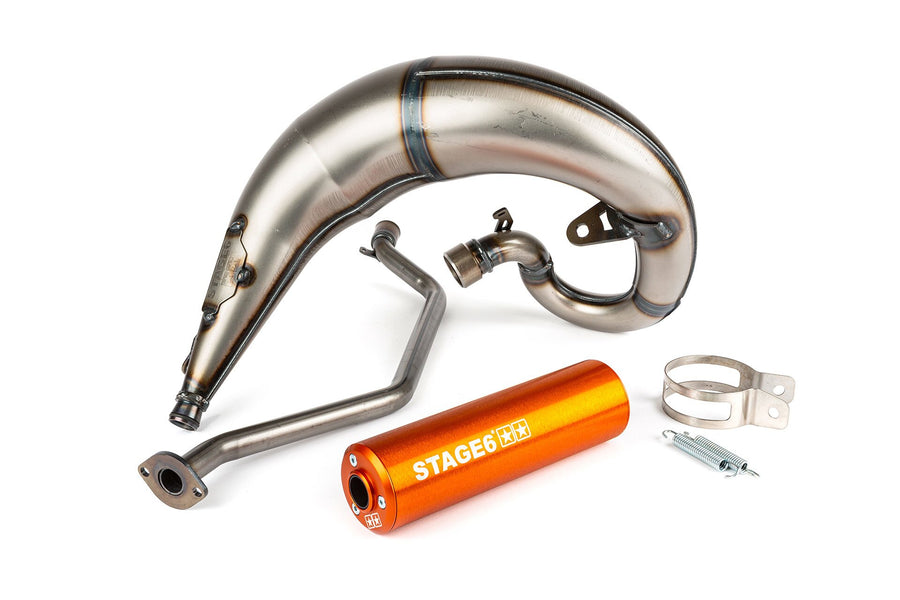 Sherco SE-R 50 2T [2019–] - Auspuff Streetrace Highmount CNC Orange