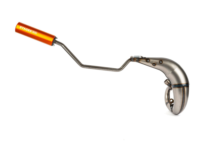Sherco SM 50 2T [2006–2012] - Auspuff Streetrace Highmount CNC Orange