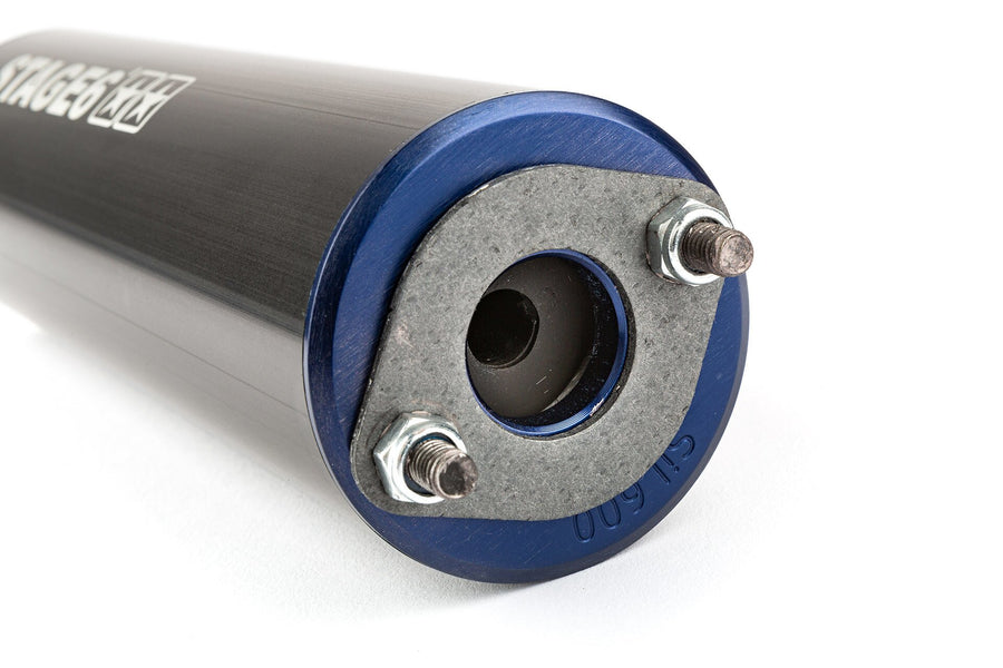 Derbi Senda R DRD Racing Enduro 50 2T D50B0 [2006–] - Auspuff Streetrace Blau Schwarz