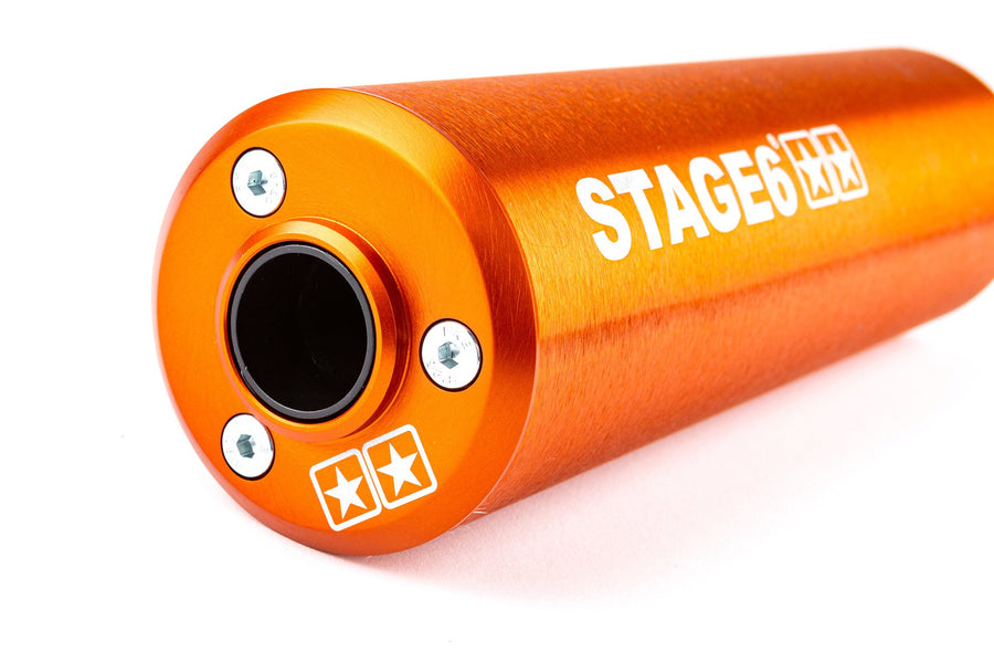 Aprilia RX 50 2T D50B1 [2006–] - Exhaust Streetrace CNC Orange