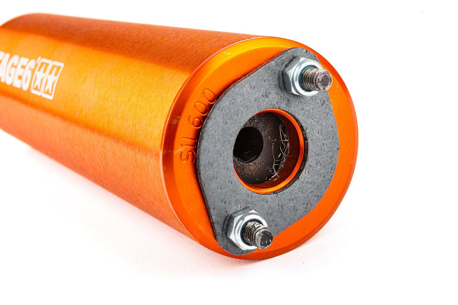 MBK X-Limit Enduro 50 2T AM6 [2004–] - Auspuff Streetrace CNC Orange