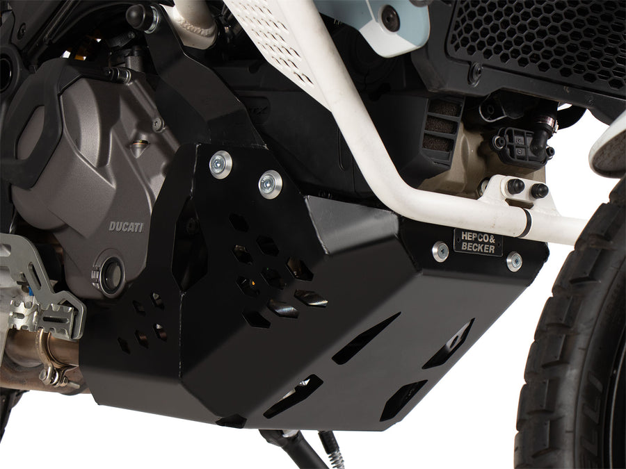 Ducati DesertX Rally [2024-2026] - Motorschutzplatte schwarz