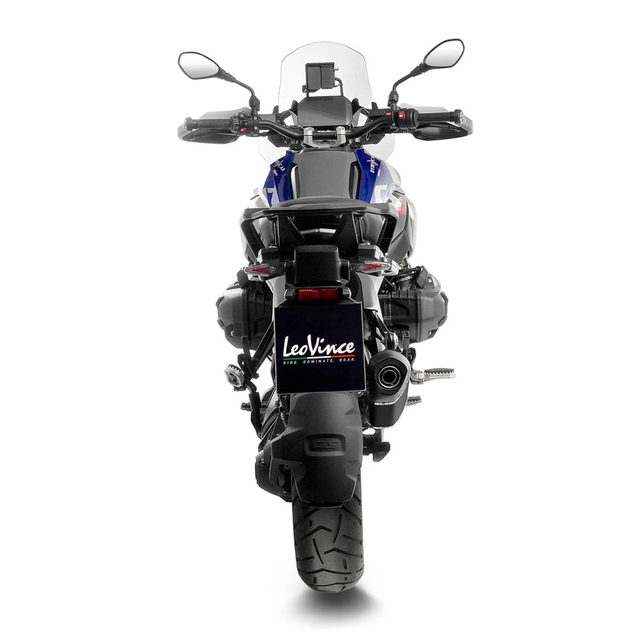 bmw r 1300 gs trophy [LEOVINCE] – LV-14 Black Edition bakre ljuddämpare