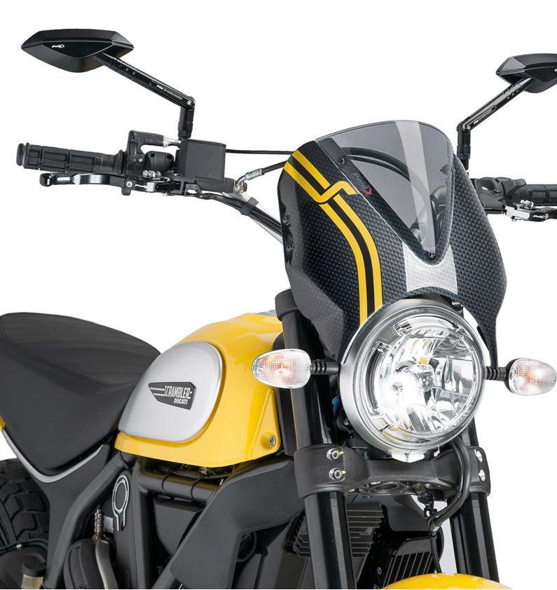 DUCATI SCRAMBLER DESERT SLED [2025] – RetroVision Windschild Visier