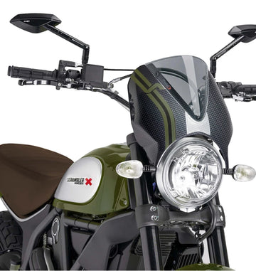 DUCATI SCRAMBLER DESERT SLED [2025] – RetroVision Windschild Visier – Getönt - 0