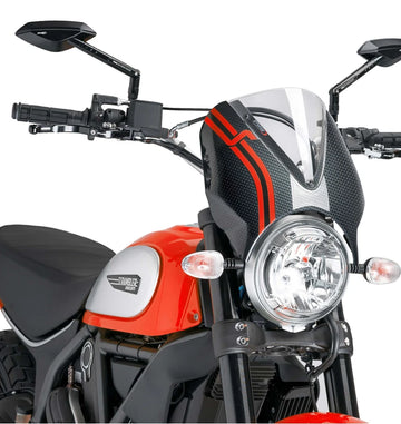DUCATI SCRAMBLER DESERT SLED [2025] – RetroVision Windschild Visier - 0