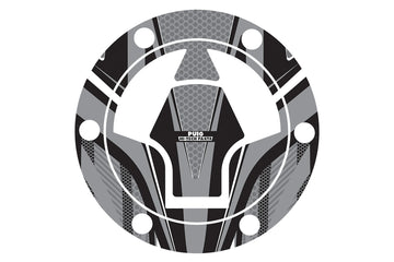 TRIUMPH BONNEVILLE T 120 BLACK [2025] - Tankdeckelabdeckung Radikal | Grau | PUIG 8269U
