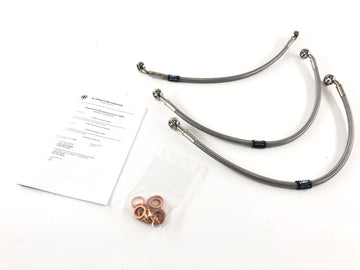 Suzuki GSX-R 1100 GV73B [1991] - Bremsleitung Stahlflex vorne Set neuwertig