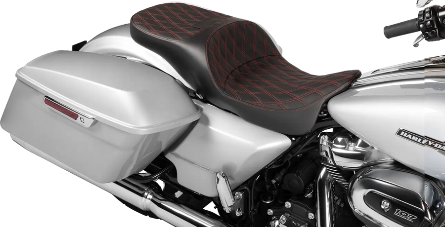 harley davidson touring [DRAG SPECIALTIES] – Freedom Touring Sitze mit verlängerter Reichweite