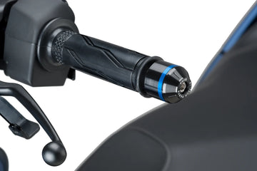 YAMAHA X-MAX 300 TECH MAX + [2025] – Kurze Lenkerendgewichte mit Ring – Schwarz - 0
