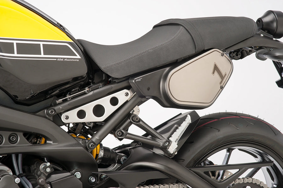 YAMAHA XSR 900 [2019] - Retro sidokåpor | Matt svart | PUIG 8563J