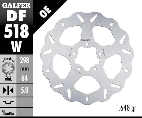 Indian SCOUT 69 Bobber Twenty [2020-2022] - Wave® bromsskiva - bild 4