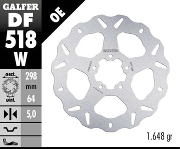 Indian Scout Sixty Scout60 [2021-2022, 2023-2024] - Wave® bromsskiva - bild 2