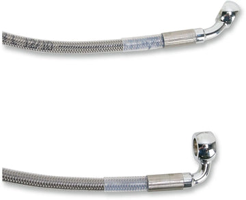 harley davidson flst [DRAG SPECIALTIES] - Förlängd bromsledningssats i rostfritt stål - 0