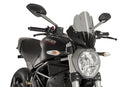 TRIUMPH BONNEVILLE T 120 SVART [2025] - PUIG sportskiva | Kraftigt tonad | PUIG 8900F