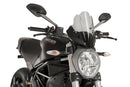 TRIUMPH BONNEVILLE T 120 SVART [2025] - PUIG sportskiva | Tonade | PUIG 8900H