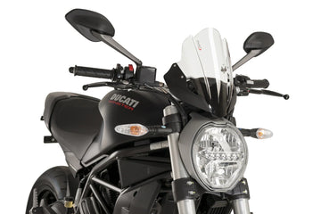 DUCATI MONSTER 821 DARK [2016] – sportskärm – svart