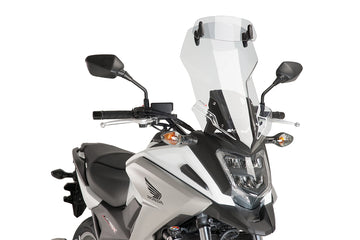 HONDA NC 750 XD [2020] - touringskärm med spoilerskärm | Rensa | PUIG 8911W