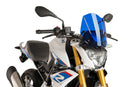 TRIUMPH BONNEVILLE T 120 BLACK [2025] - Ny generation sportvindruta | Blå | PUIG 8920A