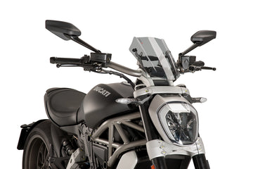 TRIUMPH BONNEVILLE T 120 BLACK [2025] - Justerbar sportskärm | Tonade | PUIG 8921H