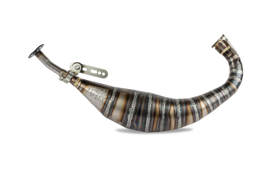 Aprilia RX 50 2T D50B1 [2006–] - Avgassystem R/T Svart Lila