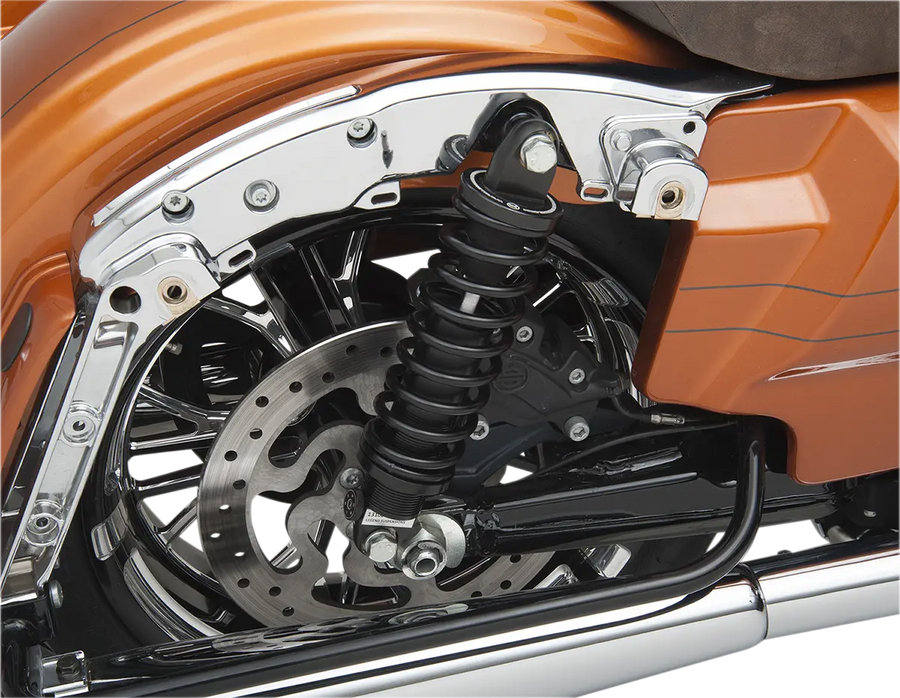Harley-Davidson FLTRXSTSE 1977 Road Glide ST CVO 121 [2025] - REVO-A Verstellbares FL Federbein – Oberfläche: Schwarz, Eloxiert – Art.-Nr. 1310-0960 – Bild 2