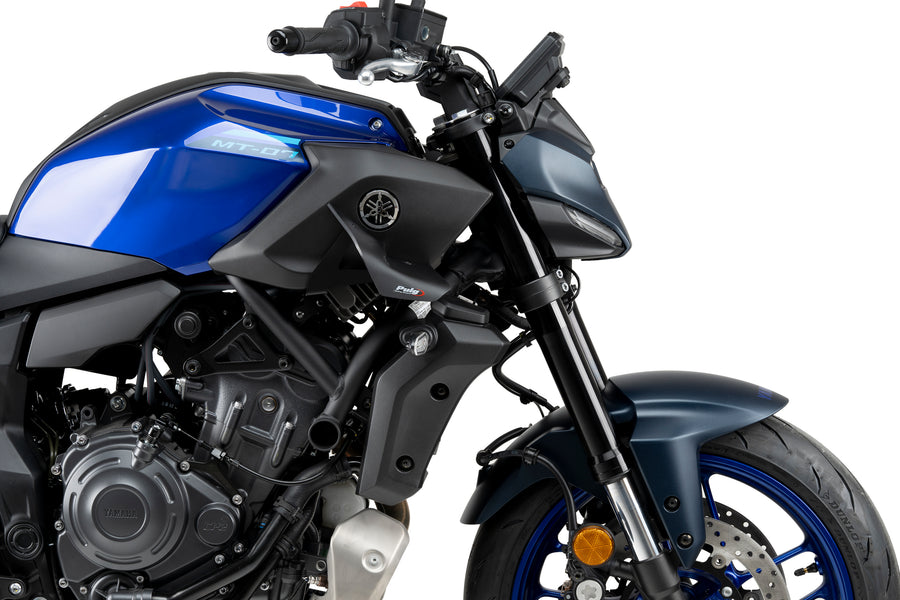 YAMAHA MT-07 Y-AMT [2025] – D12 Spoiler – Mattschwarz