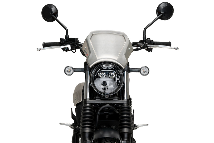 HONDA CL 500 [2025] – ALU Frontplatte – Silber