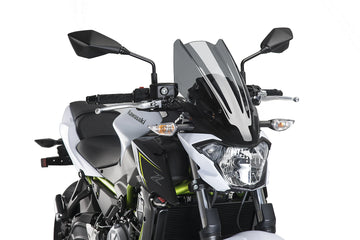 KAWASAKI Z 650 [2019] - PUIG New Generation Touring Windshield | Kraftigt tonad | PUIG 9369F