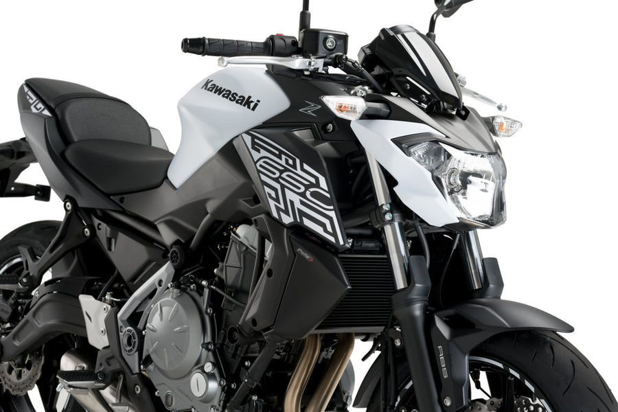 KAWASAKI Z 650 [2019] – Kühlerdeckel – Carbon look