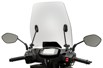 SUZUKI AVENIS 125I [2024] – Urban skoterskärm – Transparent