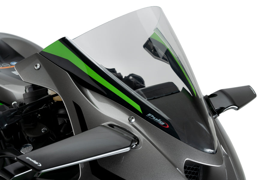 KAWASAKI ZX-6R NINJA [2025] – Z-Racing Scheibe – Schwarz