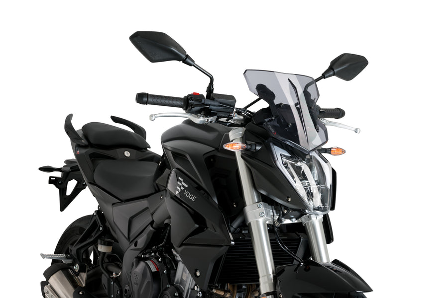 VOGE 500R [2025] – Flanker Visier Verkleidungsscheibe – Schwarz