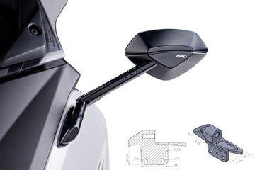 YAMAHA T-MAX 560 TECH MAX [2021] – Rückspiegeladapter für Befestigung an der - 0