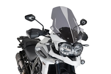 TRIUMPH BONNEVILLE T 120 BLACK [2025] - turnerande skärm | Kraftigt tonad | PUIG 9613F