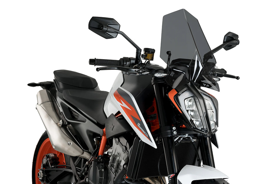 KTM 890 DUKE R [2025] - Ny generation sportvindruta | Kraftigt tonad | PUIG 9668F